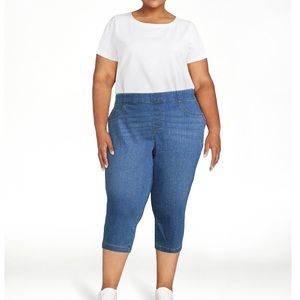 Terra & Sky Denim Capris